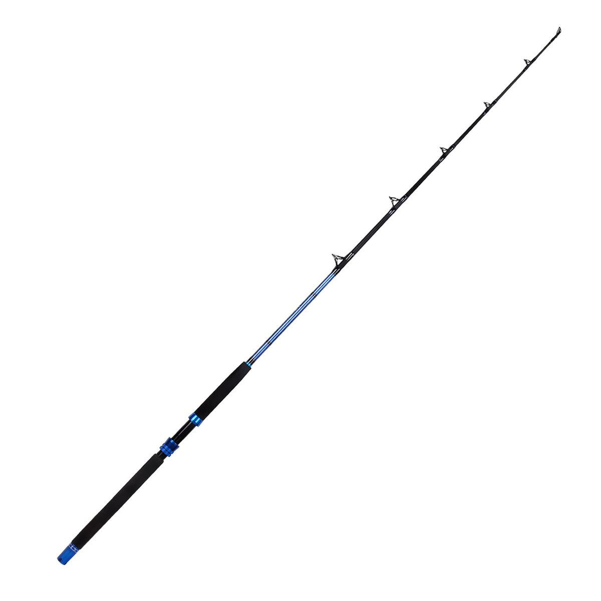 1-Piece 2-Piece Saltwater Trolling Rod Conventional Boat Fishing Pole Z490745