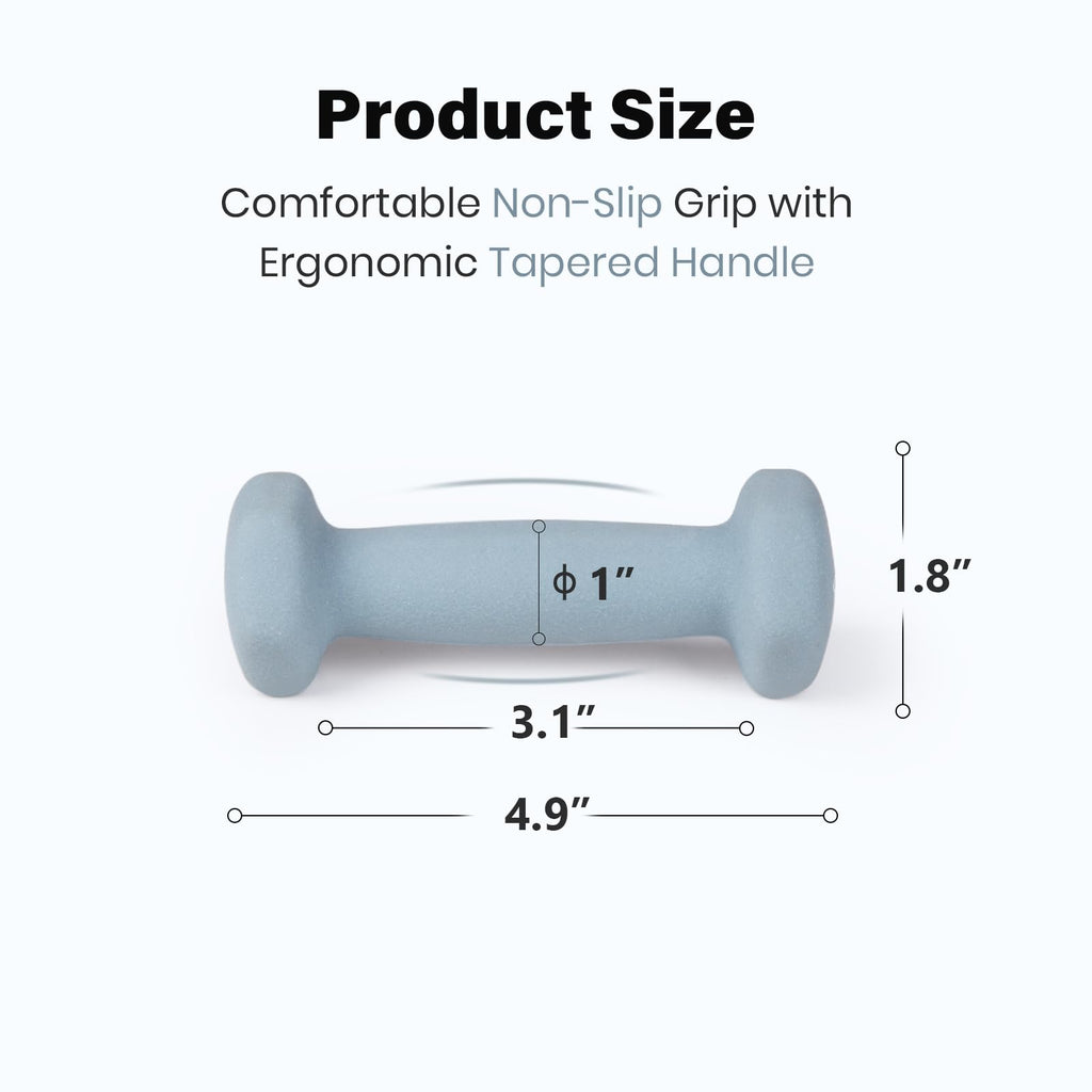 Set of 2 Neoprene Coated Hex Dumbbells W67722