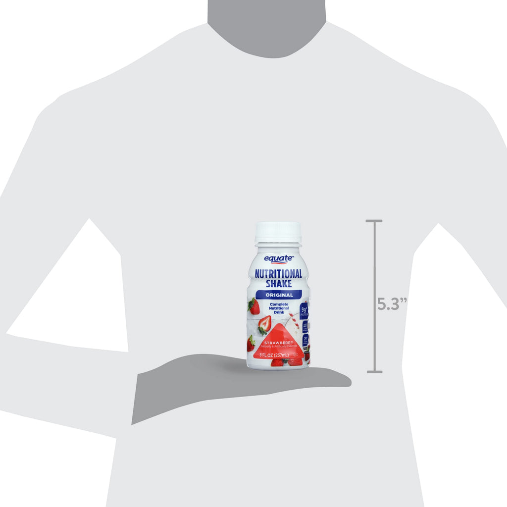 Strawberry Nutritional Shake 8 fl oz 24 Count I191