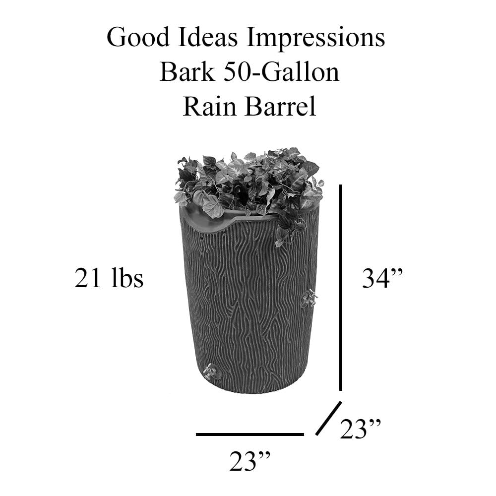 Oak 50-Gallon Rain Saver E915019