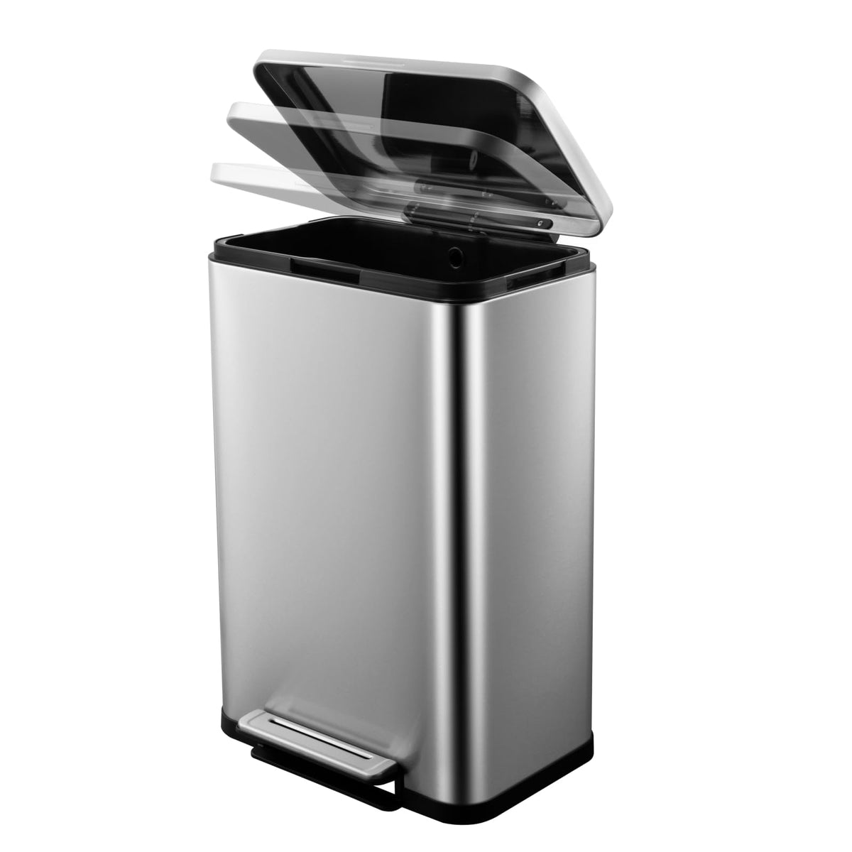 Stainless Steel Step Trash Can 13.2 Gallon S5940