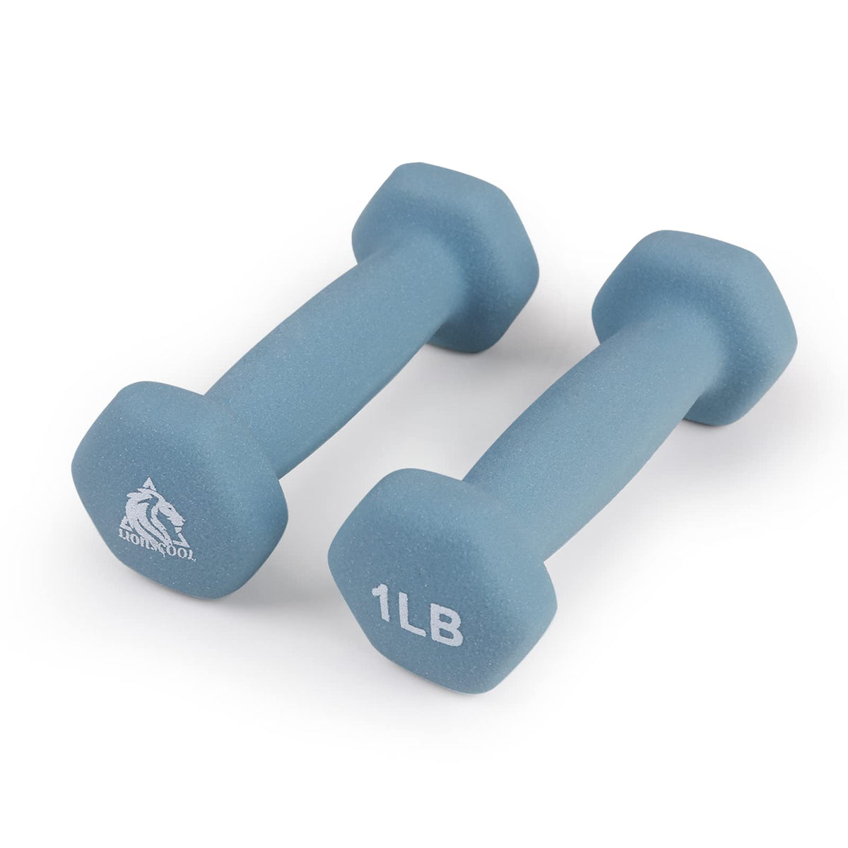 Set of 2 Neoprene Coated Hex Dumbbells W67722