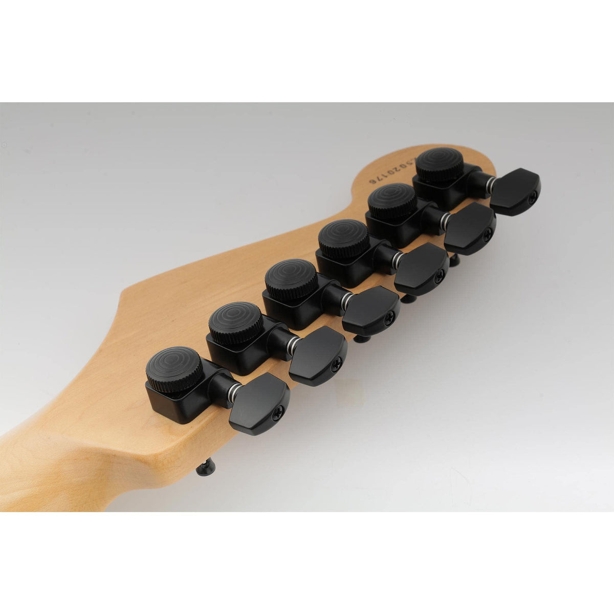 Black 6 Inline Locking Guitar Tuners Set W5537