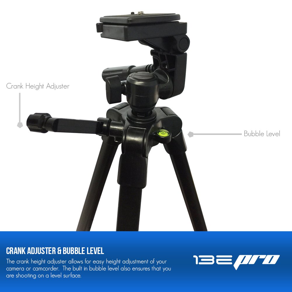 72-inch Tripod with Bubble Leveling and Carrying Case J21878