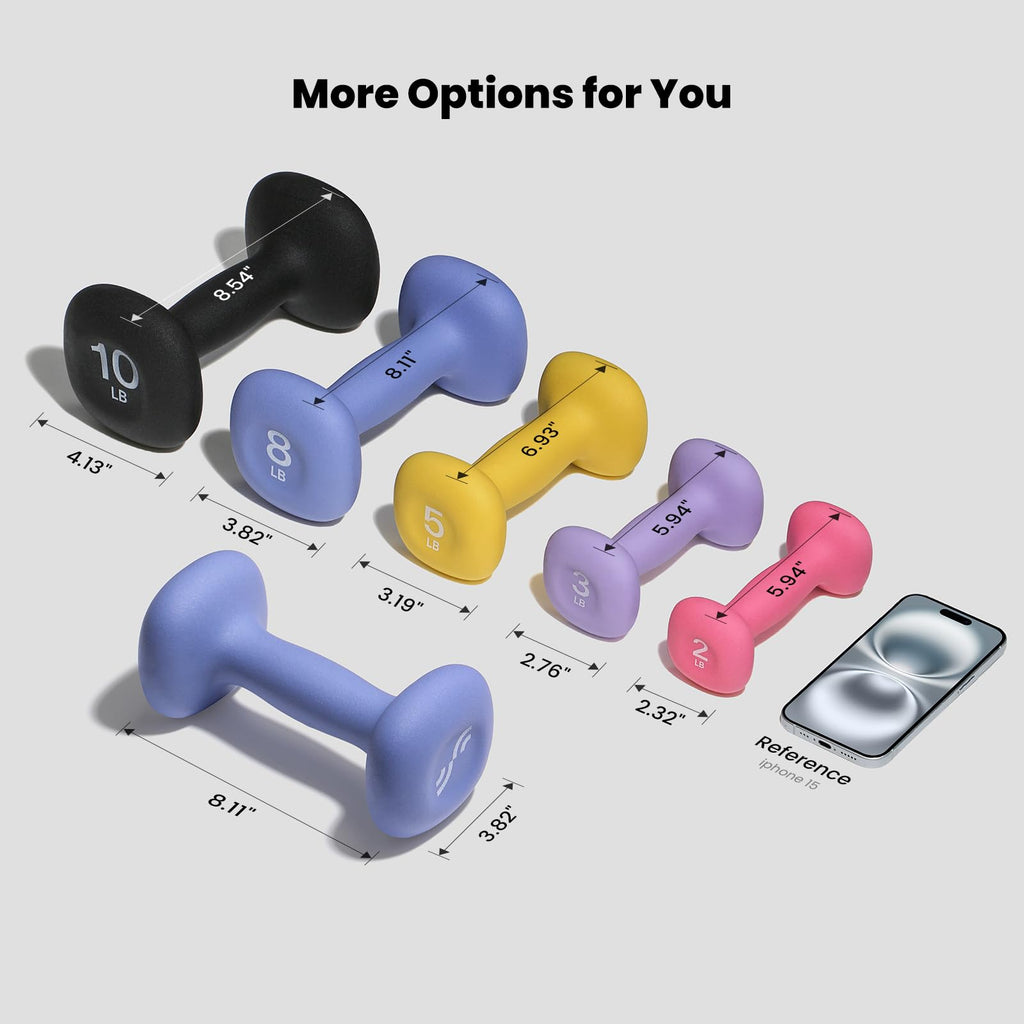Neoprene Dumbbells Set of 2 A8515
