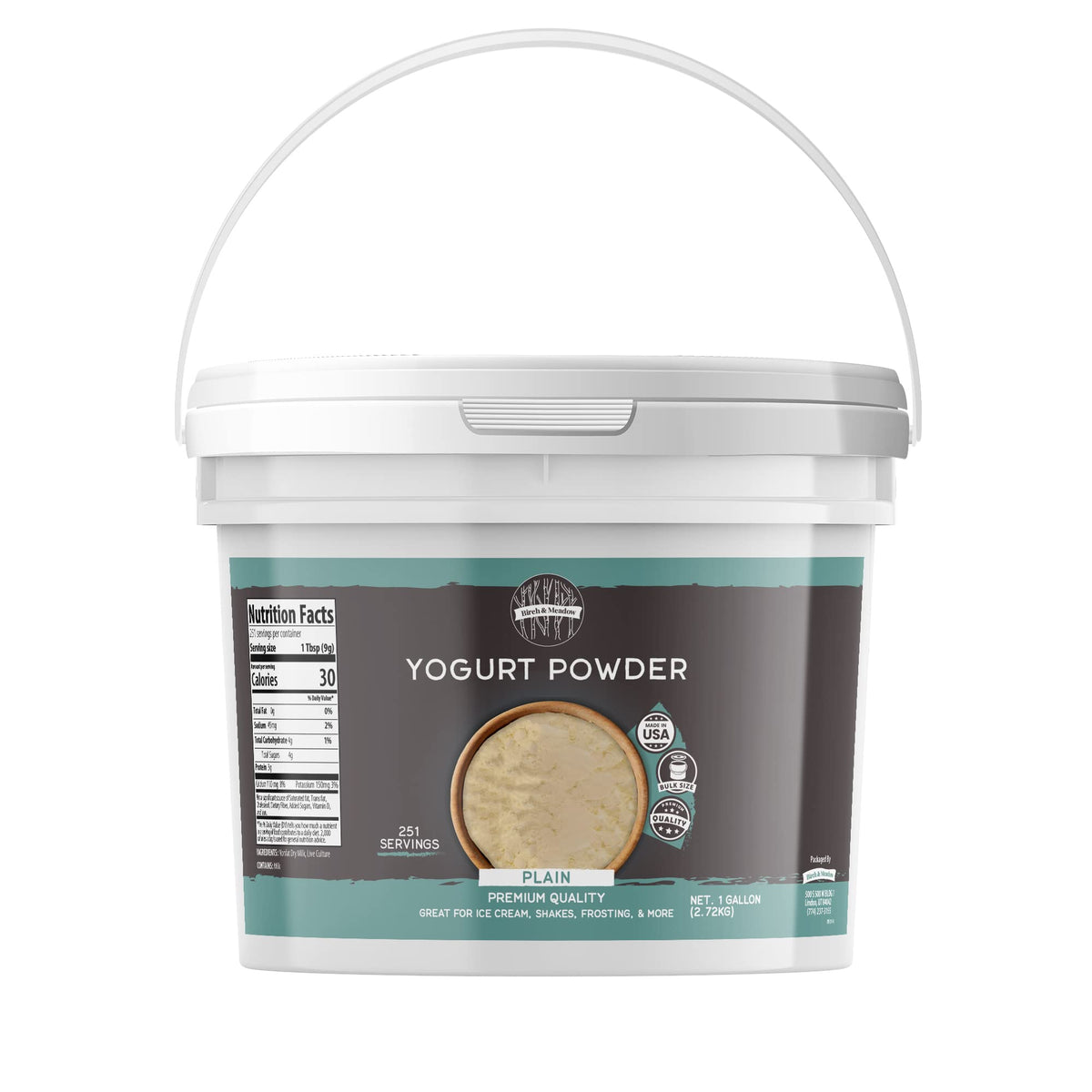 Dried Whole Milk Granulated Honey Yogurt Powder A58851