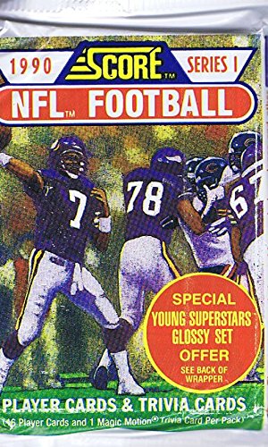 NFL Football Trading Cards Wax Pack C42498