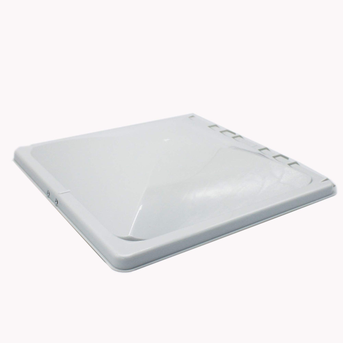 RV Roof Vent Cover 13 x 14 x 2 inch White UV-resistant Polypropylene M1787