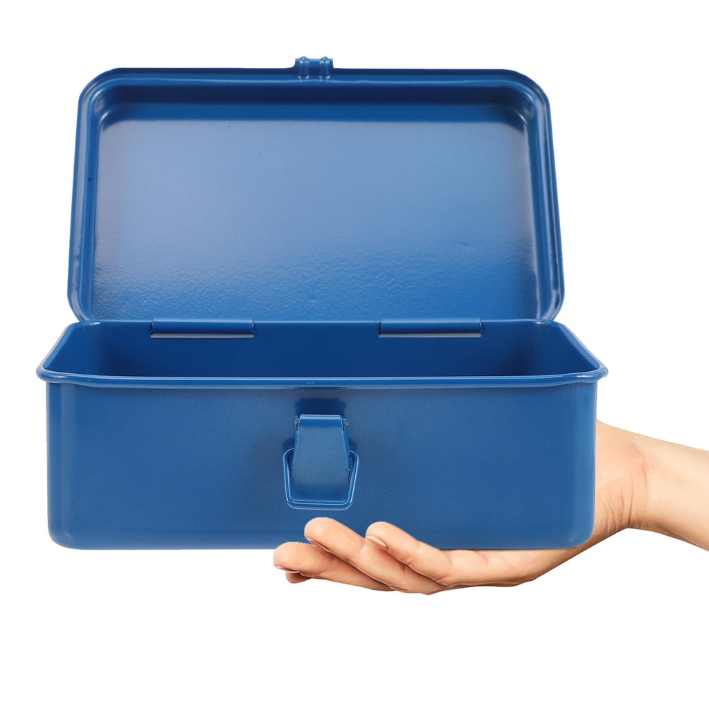 Blue Heavy Duty Portable Iron Toolbox Organizer E2201