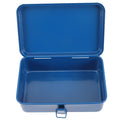 Blue Heavy Duty Portable Iron Toolbox Organizer E2201
