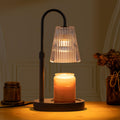 Electric Candle Warmer Lamp with Dimmer Adjustable Height Timer Glass R5013