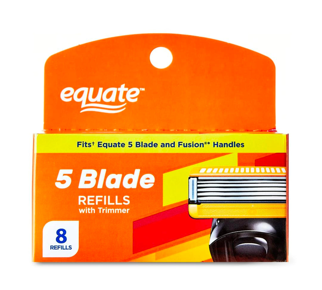 5 Blade Cartridges with Trimmer, 8 Count E7113