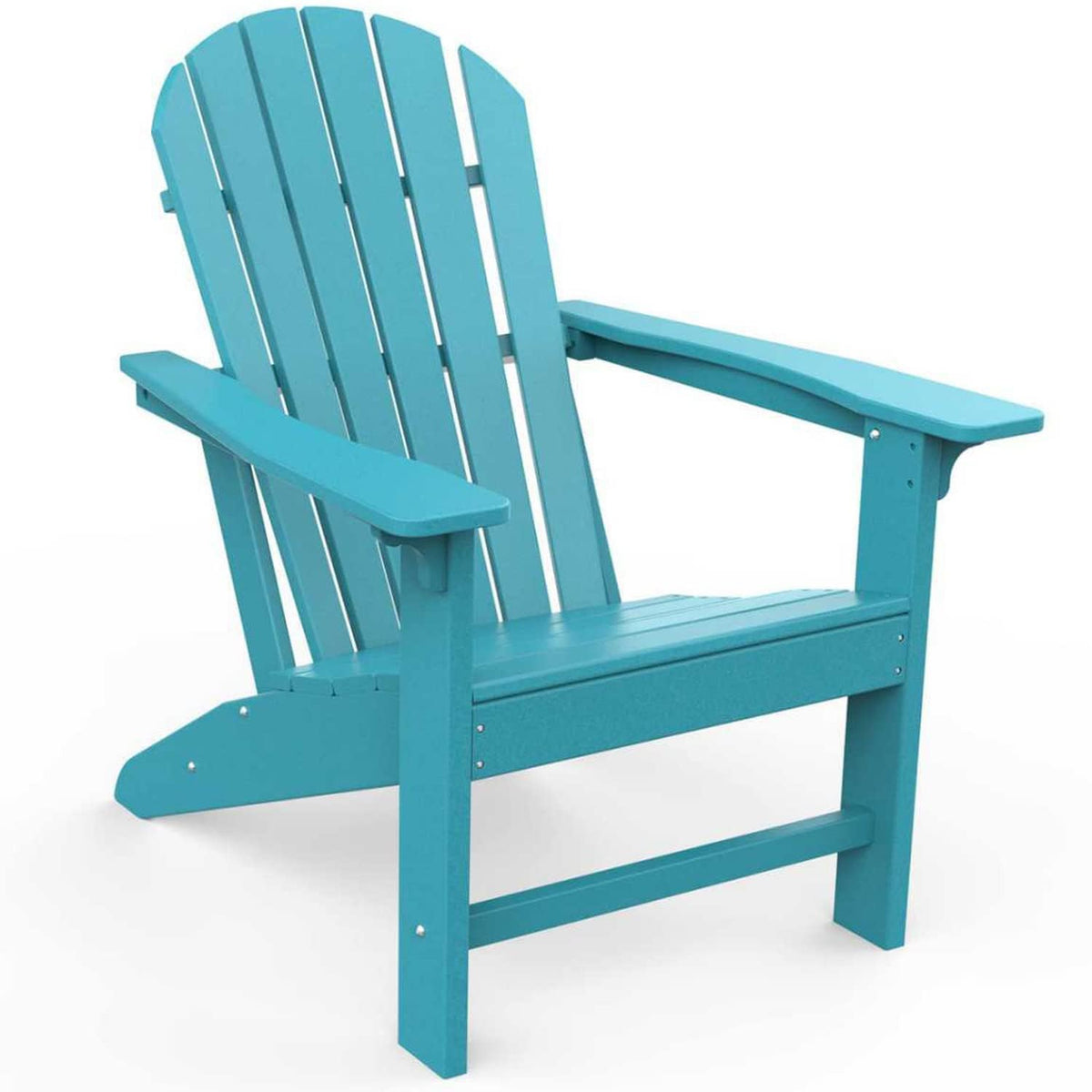 Light Blue HDPE Adirondack Chair P559618