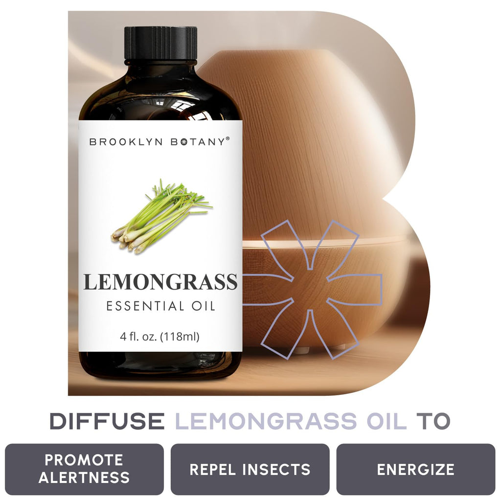 Lemon & Lemongrass Essential Oils 4 Fl Oz Pack of 2 Q499