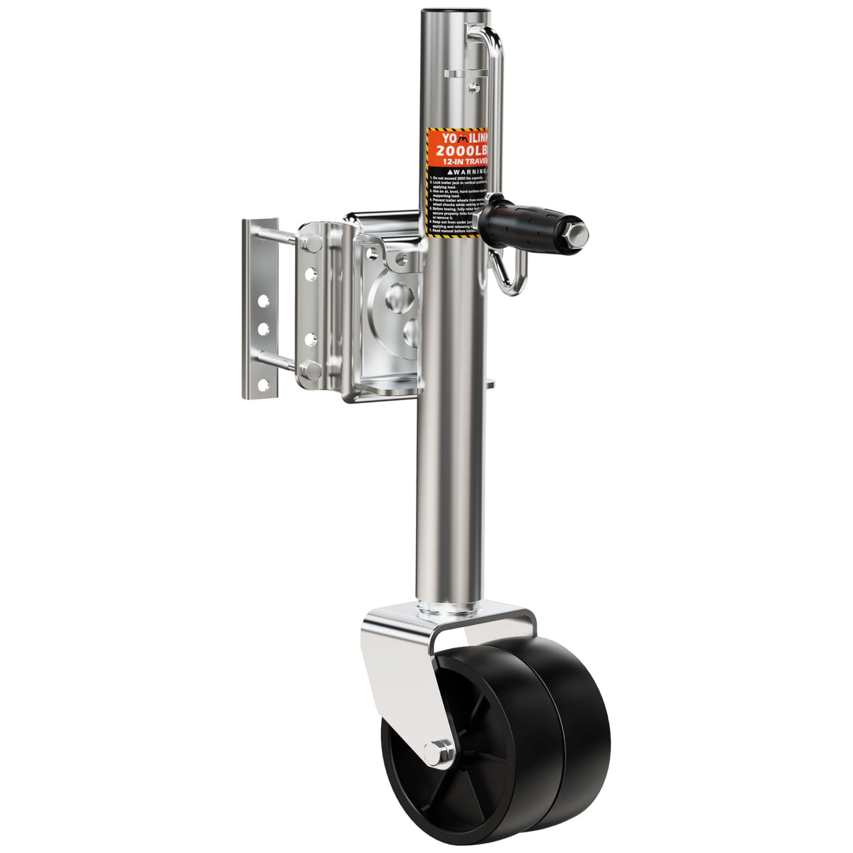 2000 lbs Dual Wheel Trailer Jack K4664