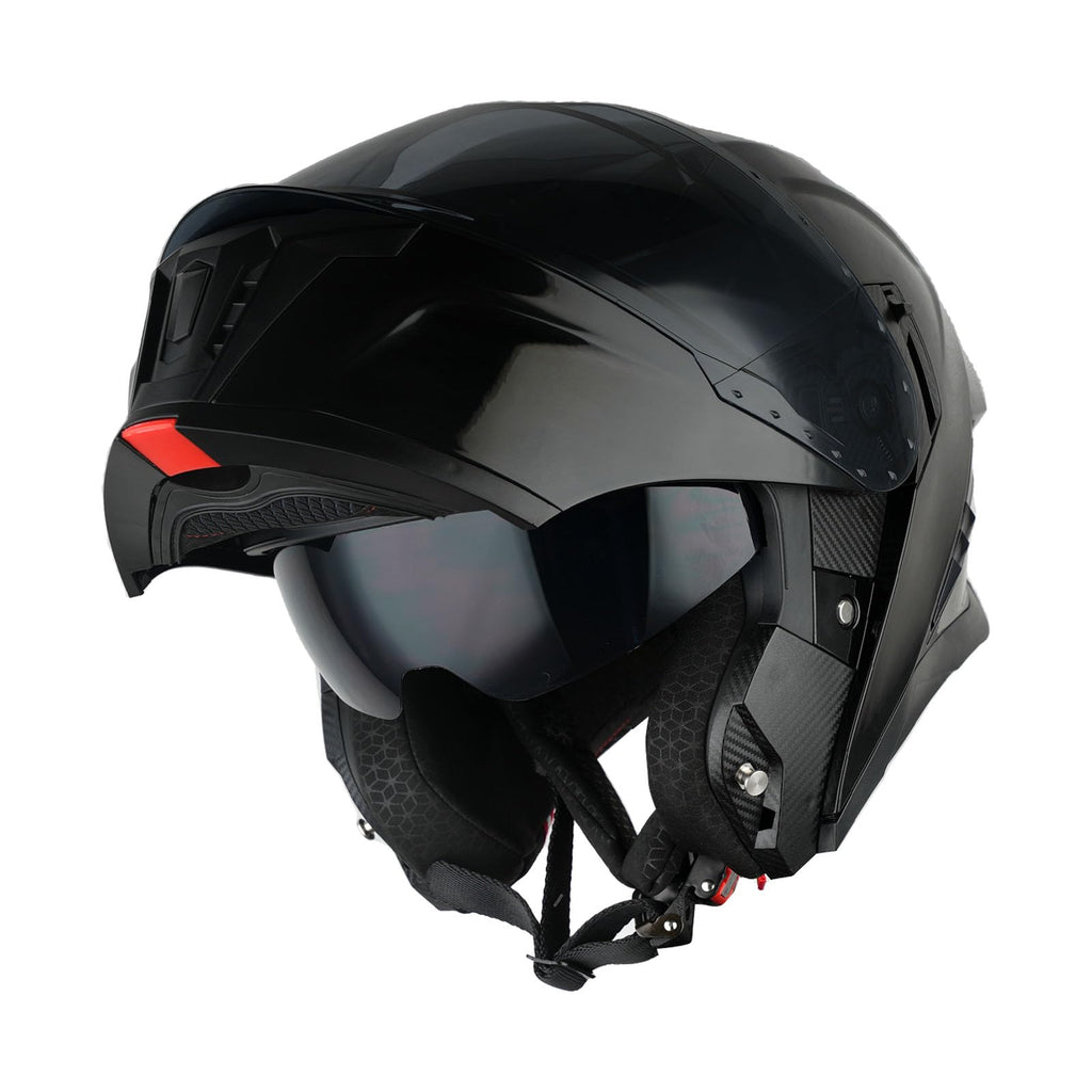 Modular Flip up Dual Visor Full Face Motorcycle Helmet U643398