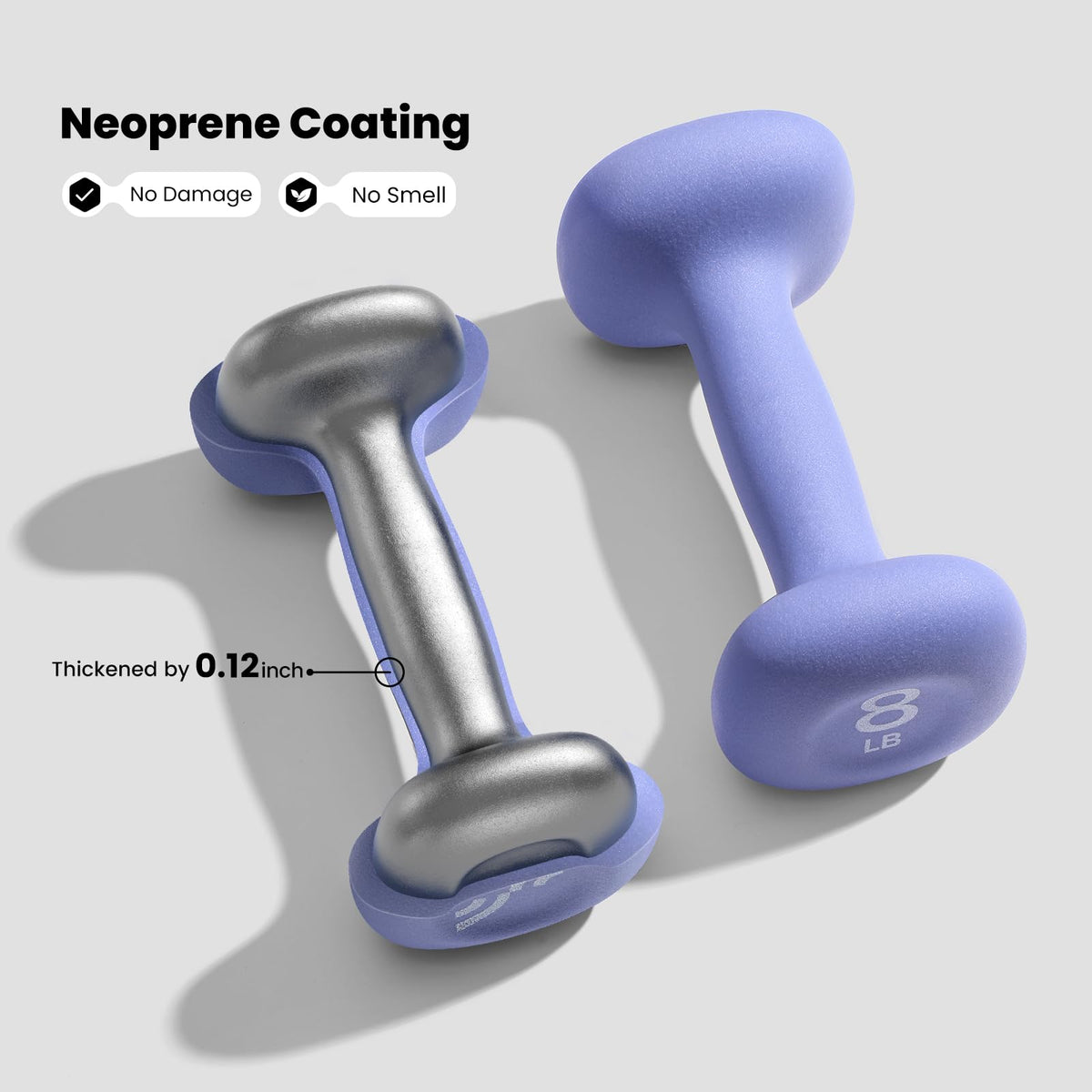 Neoprene Dumbbells Set of 2 A8515