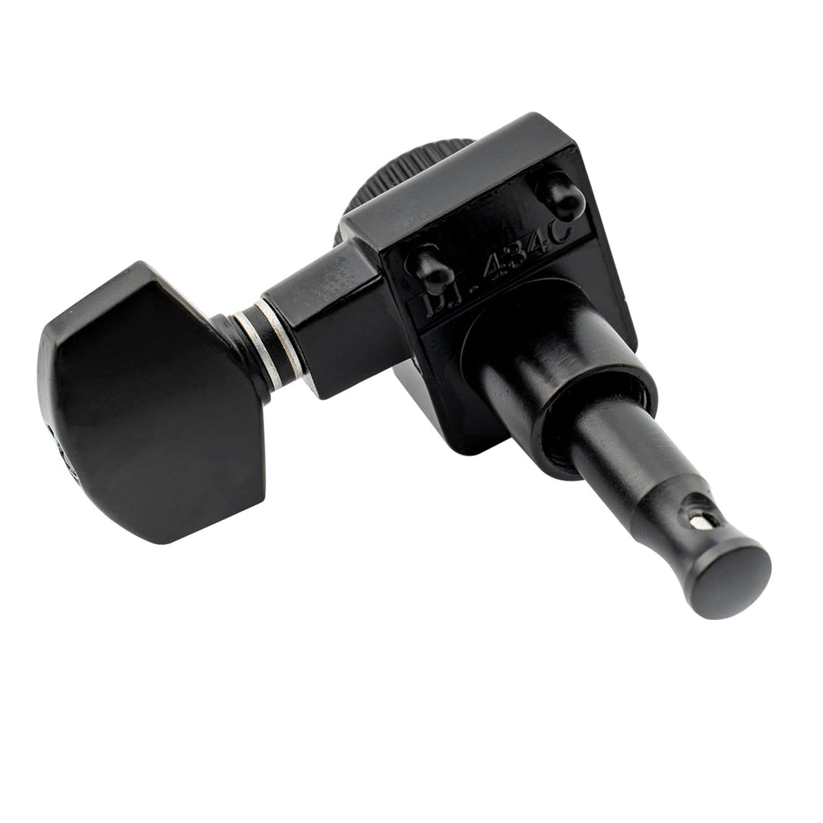 Black 6 Inline Locking Guitar Tuners Set W5537