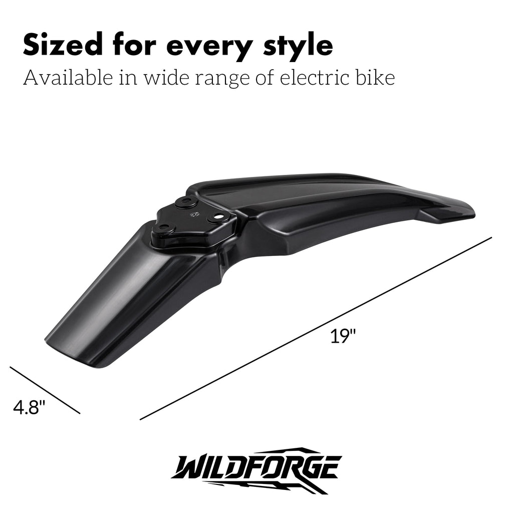Electric Bike Front Fender Mud Guard S21815