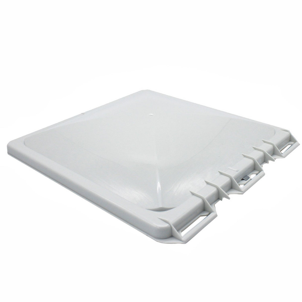 RV Roof Vent Cover 13 x 14 x 2 inch White UV-resistant Polypropylene M1787