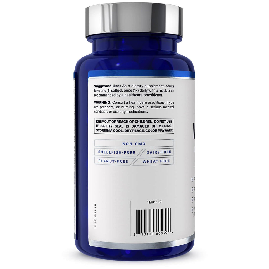Eye Vitamin Supplement with Lutein & Zeaxanthin 30 Softgels Z43905