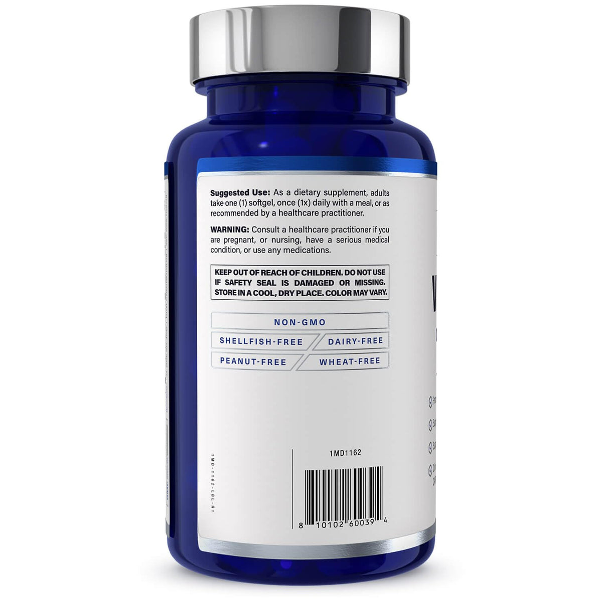 Eye Vitamin Supplement with Lutein & Zeaxanthin 30 Softgels Z43905