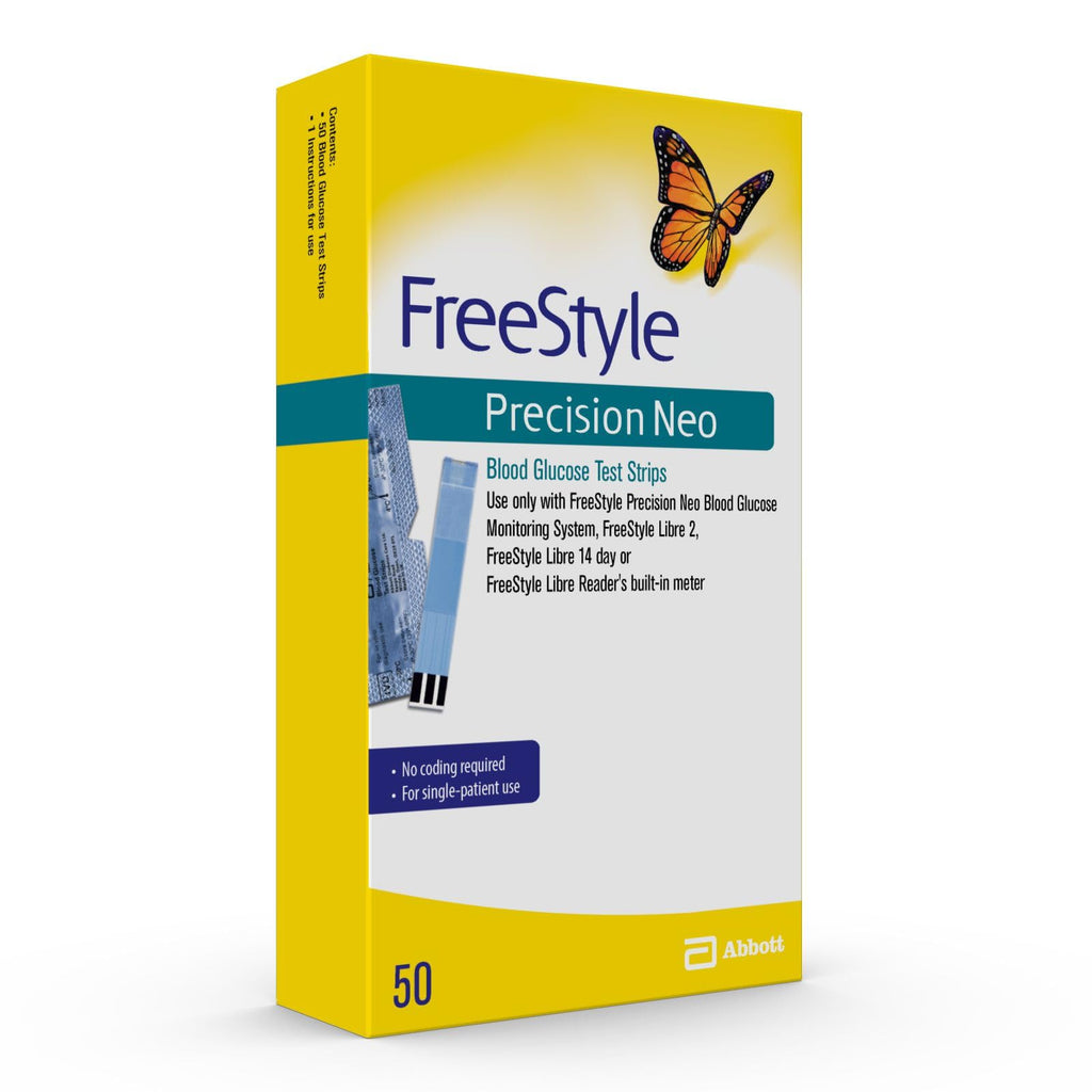 Blood Glucose Test Strips, 50 Strips I84409