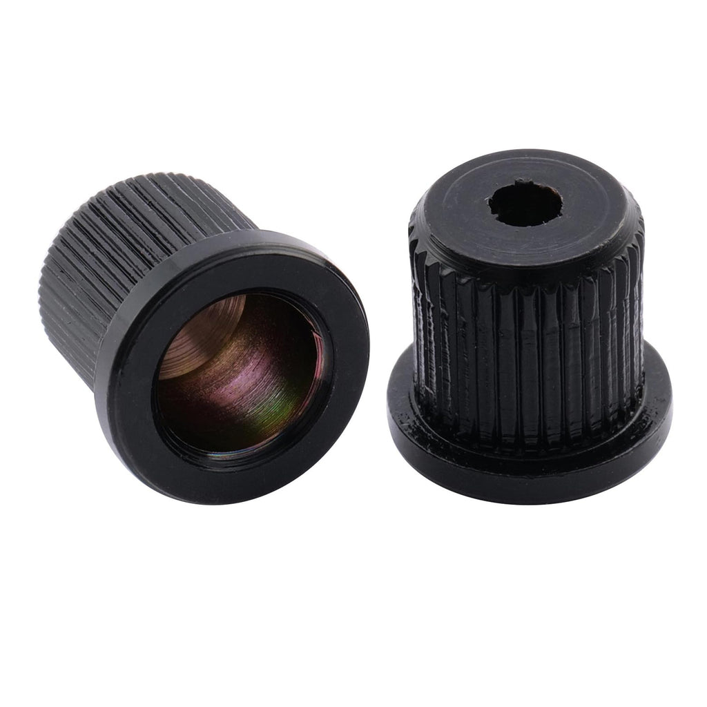 Guitar String Ferrules, Black (Set of 6) M424296