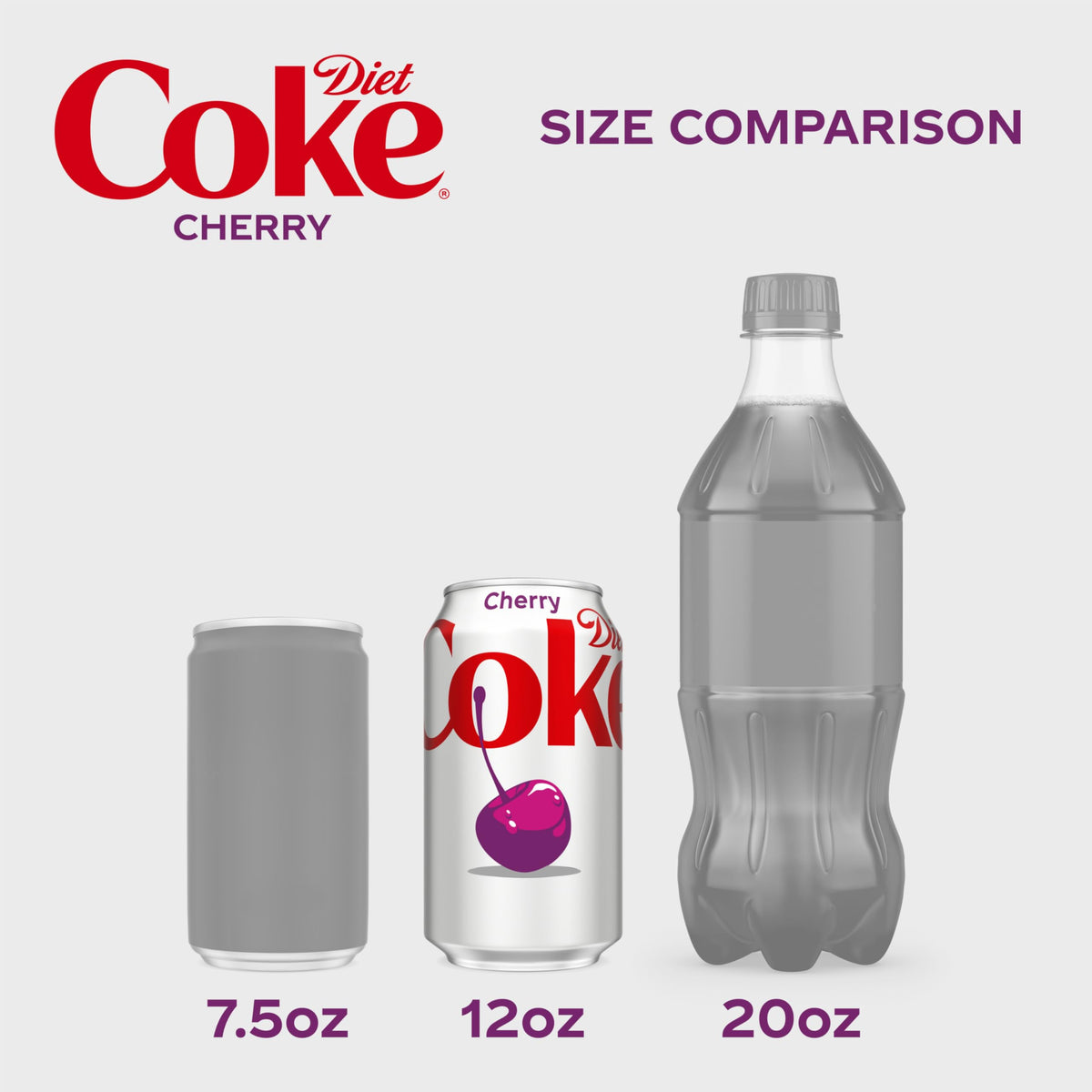 Cherry Soda Soft Drink, 12 fl oz, 12 Pack H708