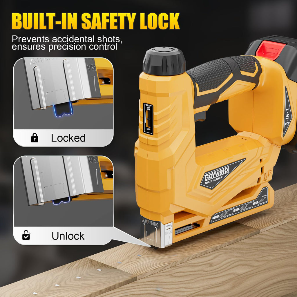 21V Cordless Staple Gun U1572
