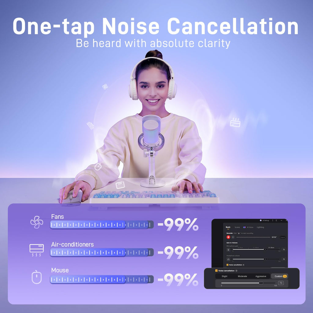 Wireless Condenser Microphone with Boom Arm N81114
