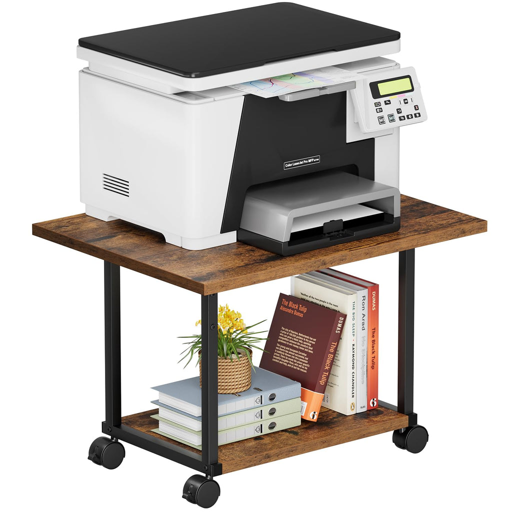2-Tier Under Desk Printer Stand L524