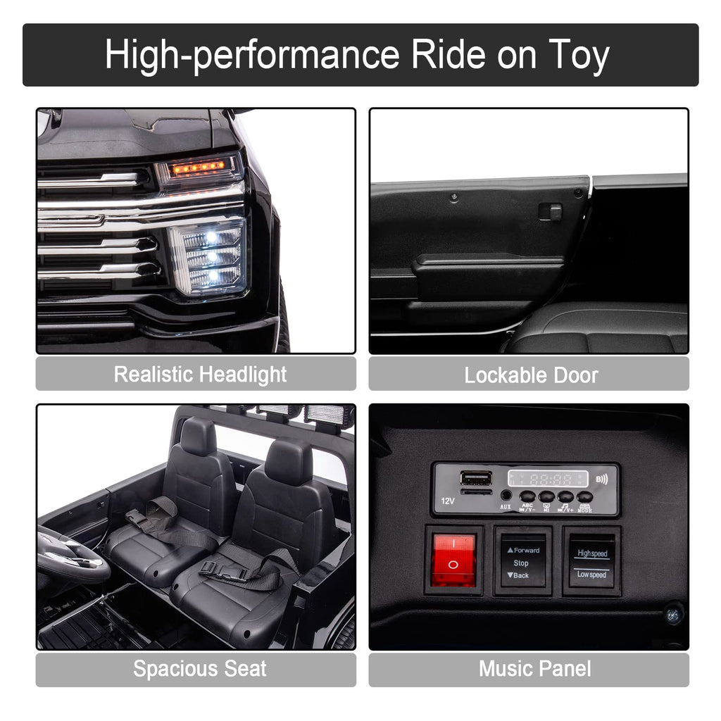 Black 2 Seats 24V Ride on Car A313539