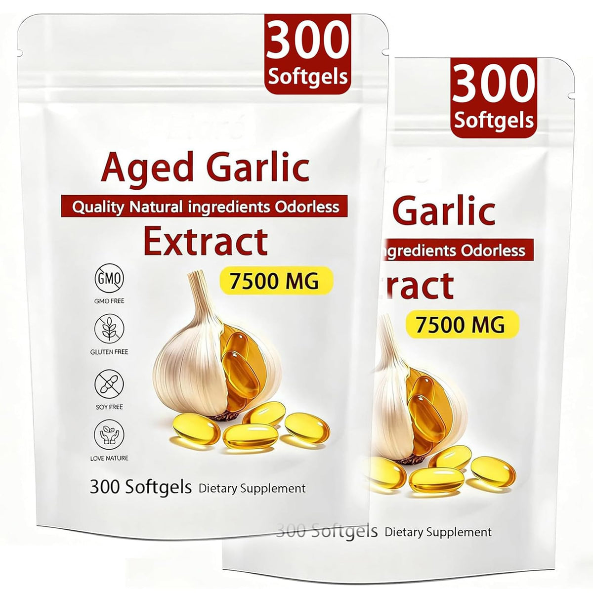 Aged Garlic Extract (2pcs) U354