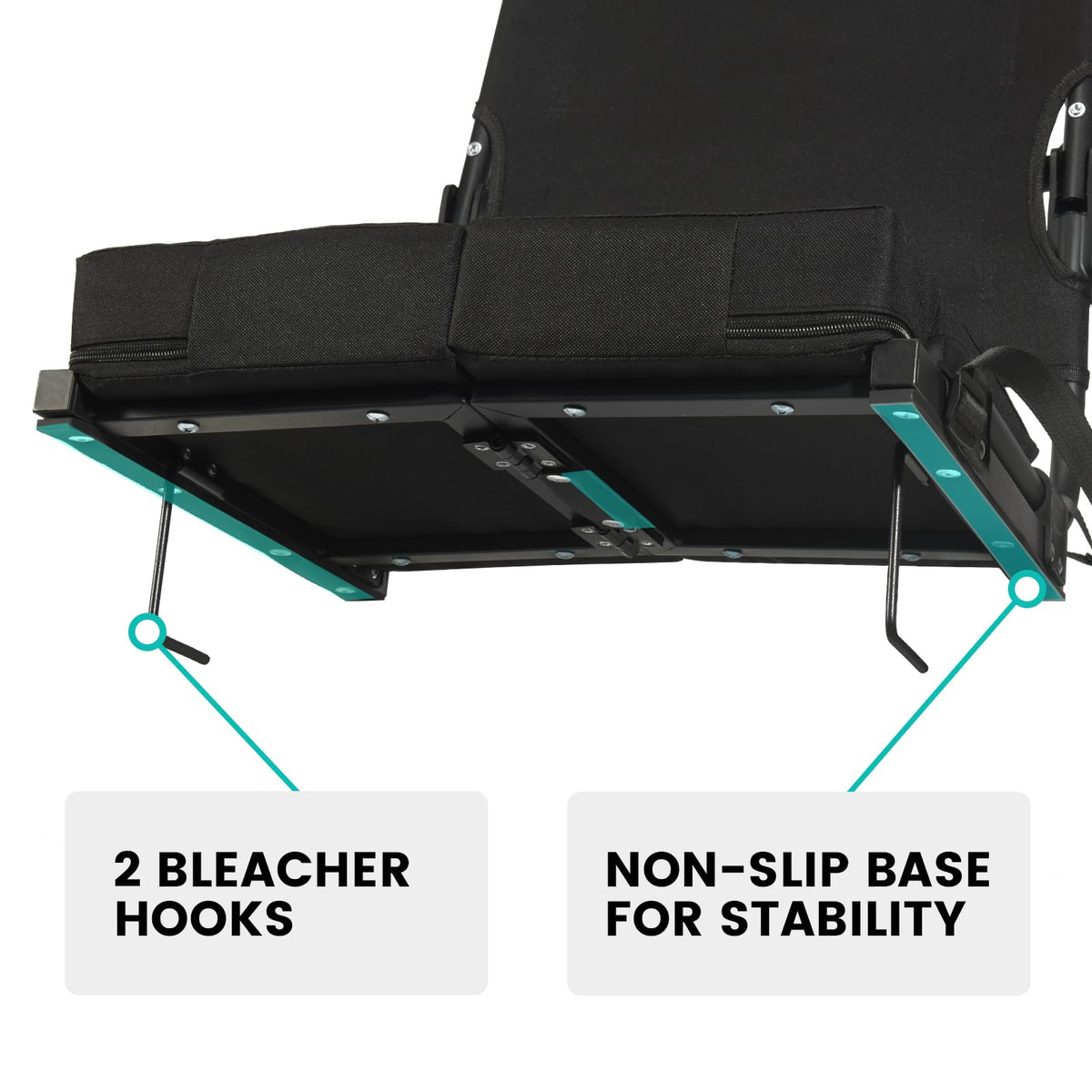 Portable Folding Stadium Seat with High Back V59220