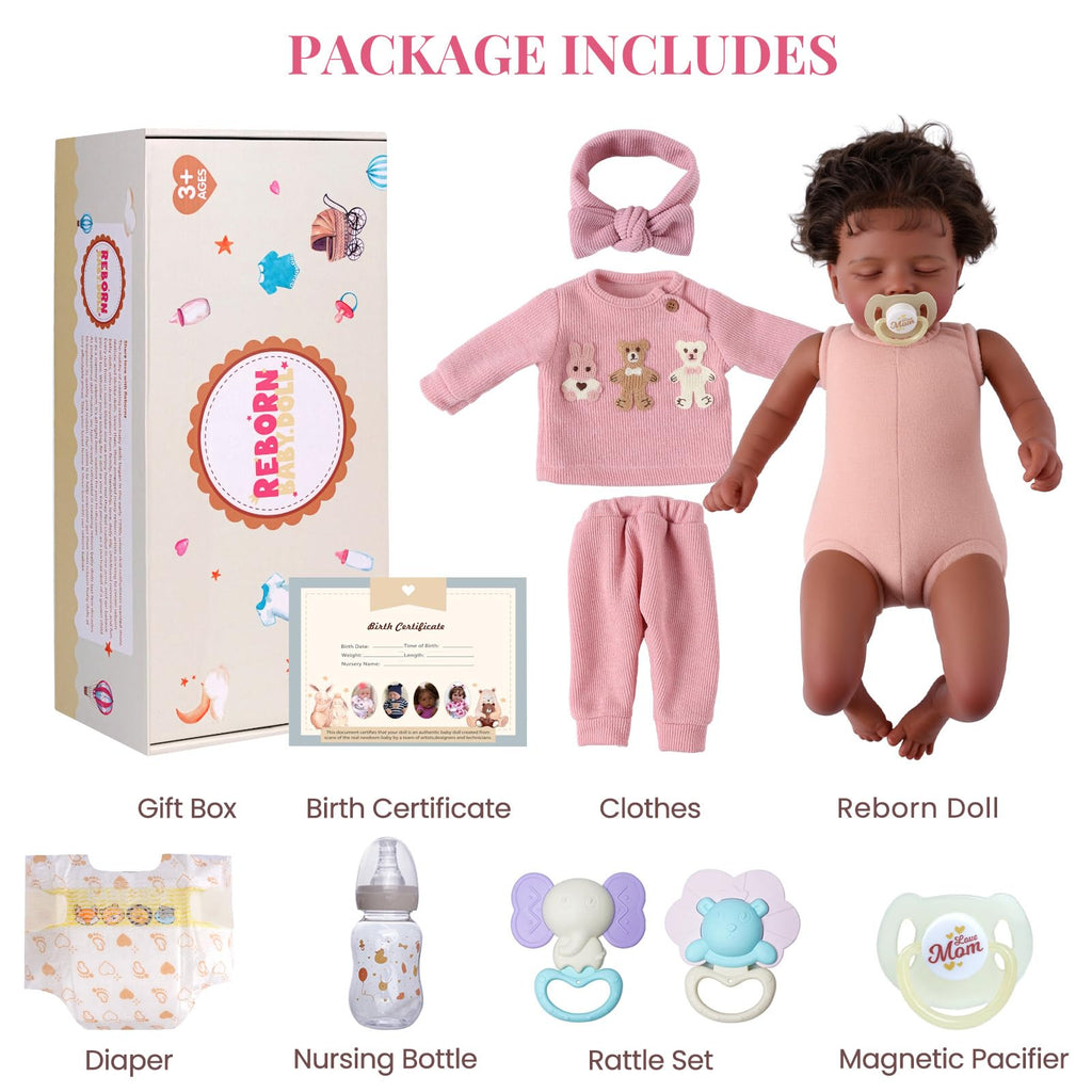 20 Inch Realistic Baby Doll S2165