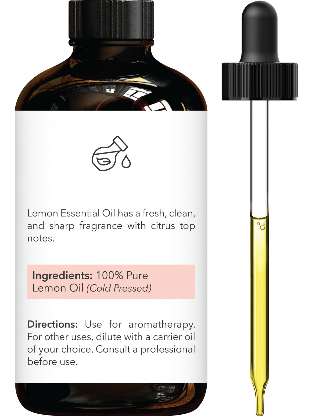 Lemon & Lemongrass Essential Oils 4 Fl Oz Pack of 2 Q499