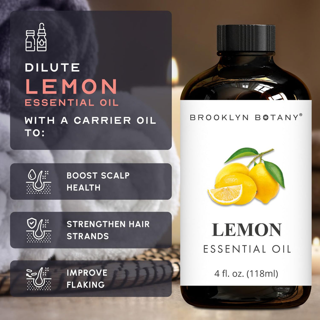 Lemon & Lemongrass Essential Oils 4 Fl Oz Pack of 2 Q499