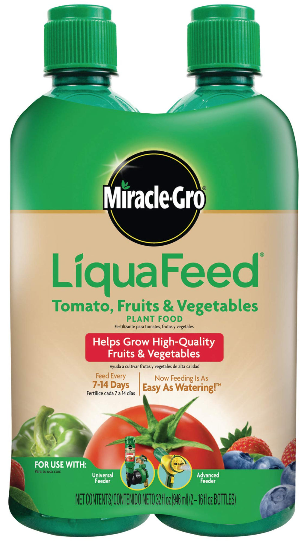 Tomato Fruits and Vegetables Plant Food 2-Pack W6674