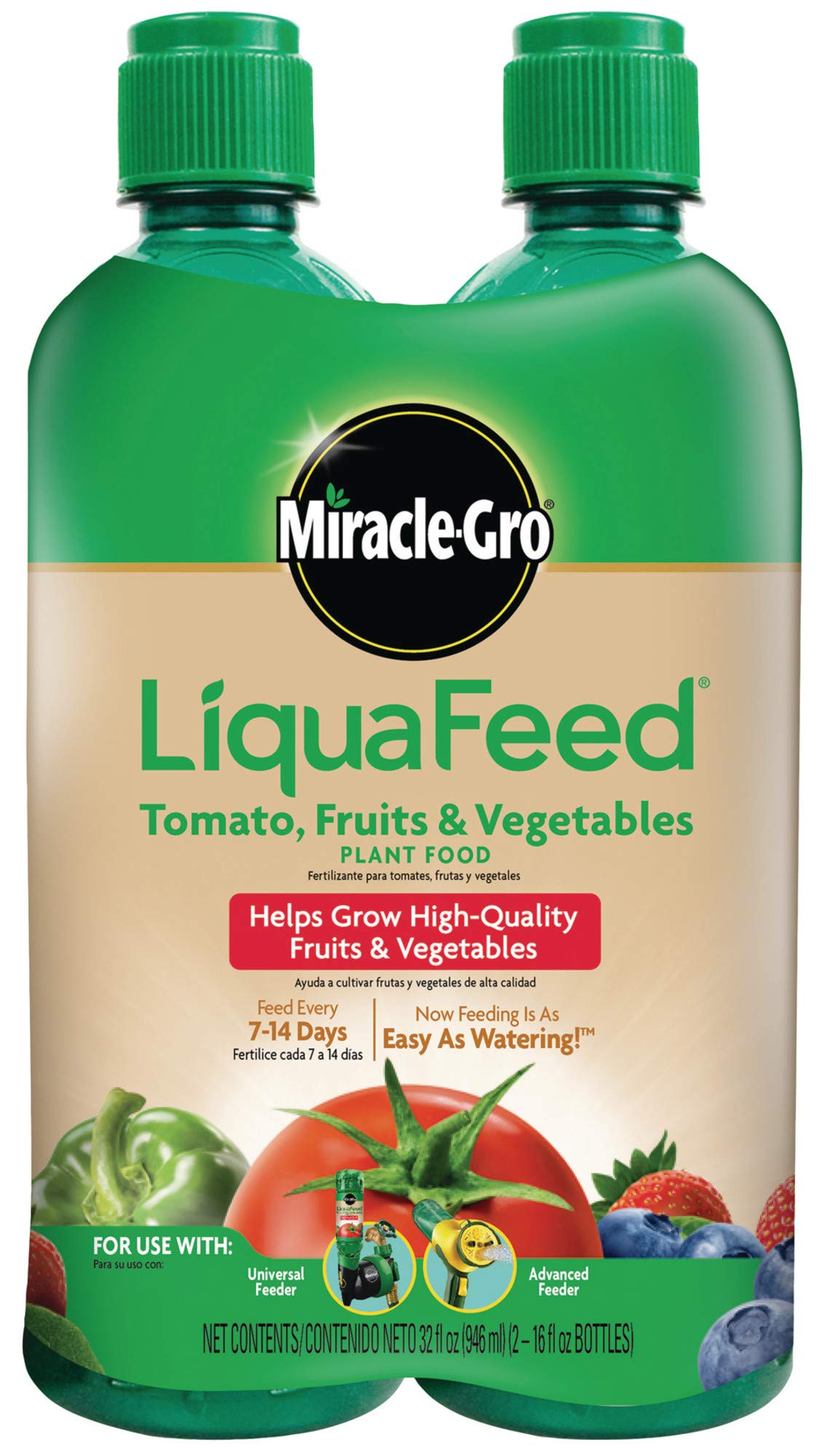 Tomato Fruits and Vegetables Plant Food 2-Pack W6674