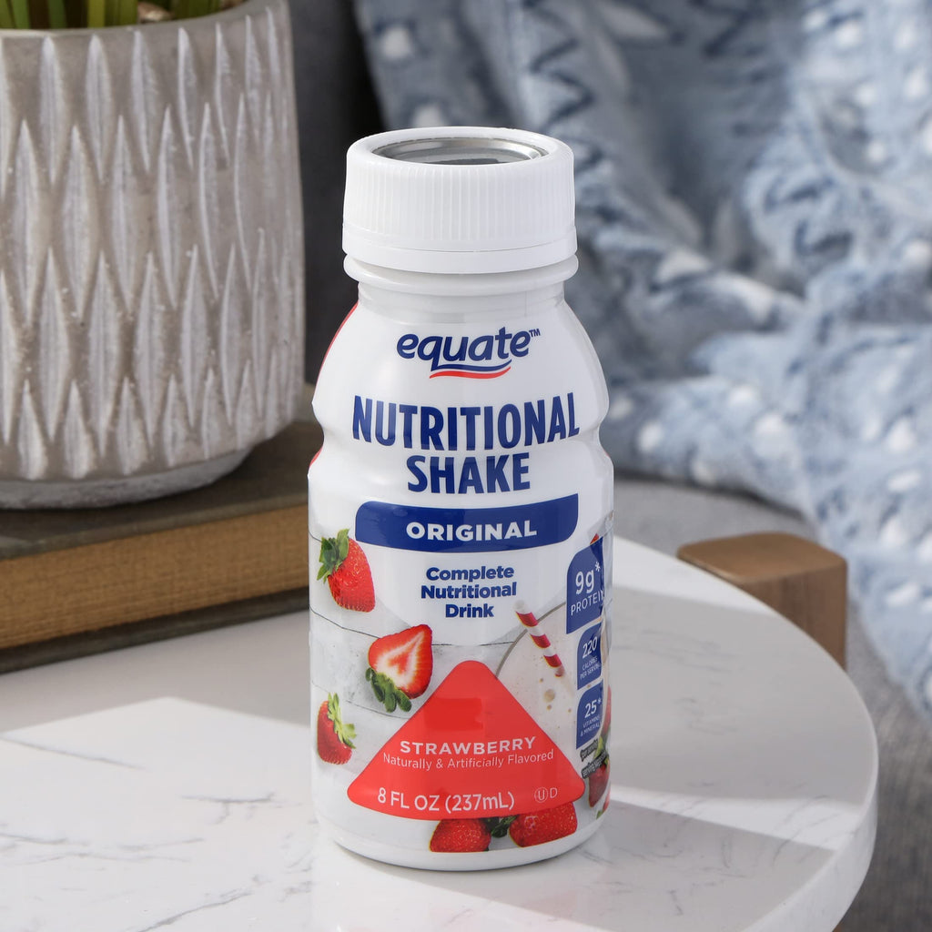 Strawberry Nutritional Shake 8 fl oz 24 Count I191