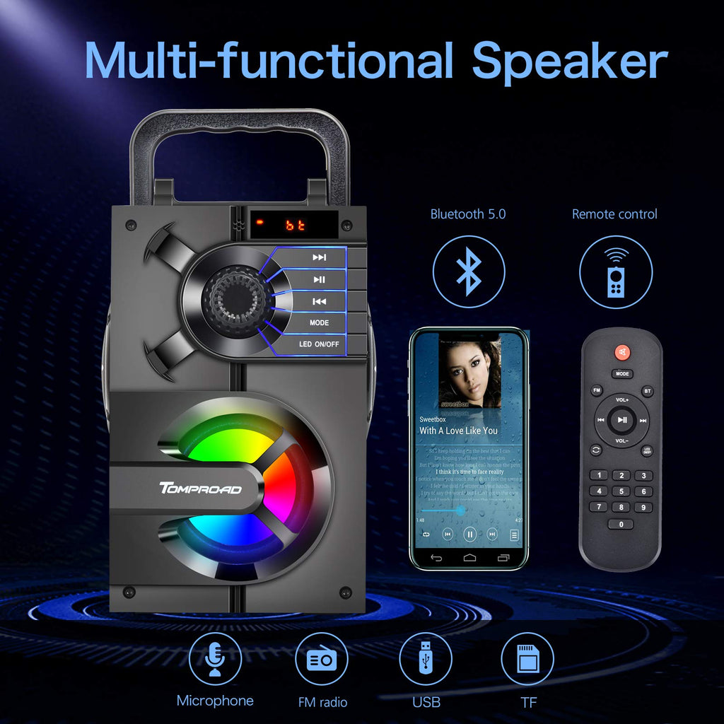 Portable Bluetooth Speaker with Subwoofer A1259