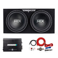 12" Subwoofer Box, Mono Amp & 4 Gauge Wiring Kit N39060
