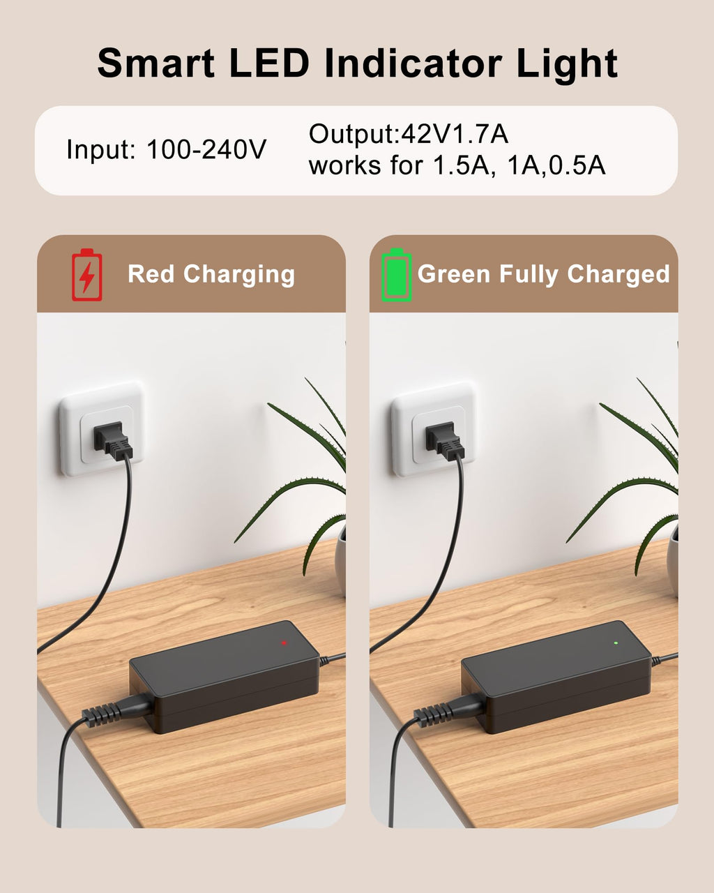 42V Electric Scooter Charger C1043