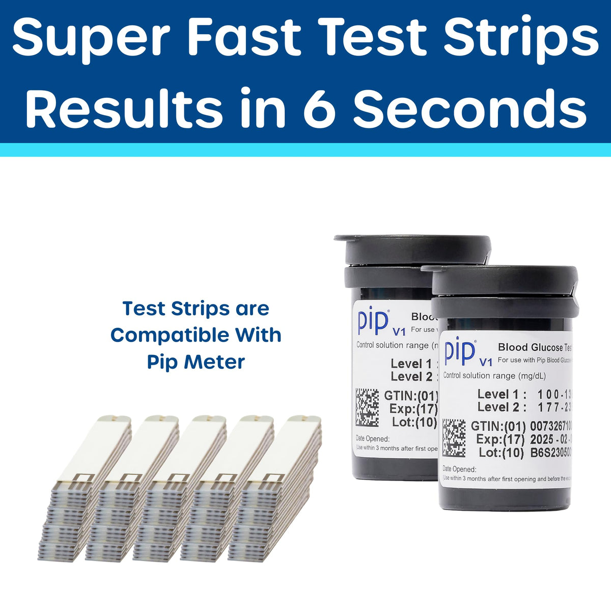 Blood Glucose Test Strips 100 Count F85803