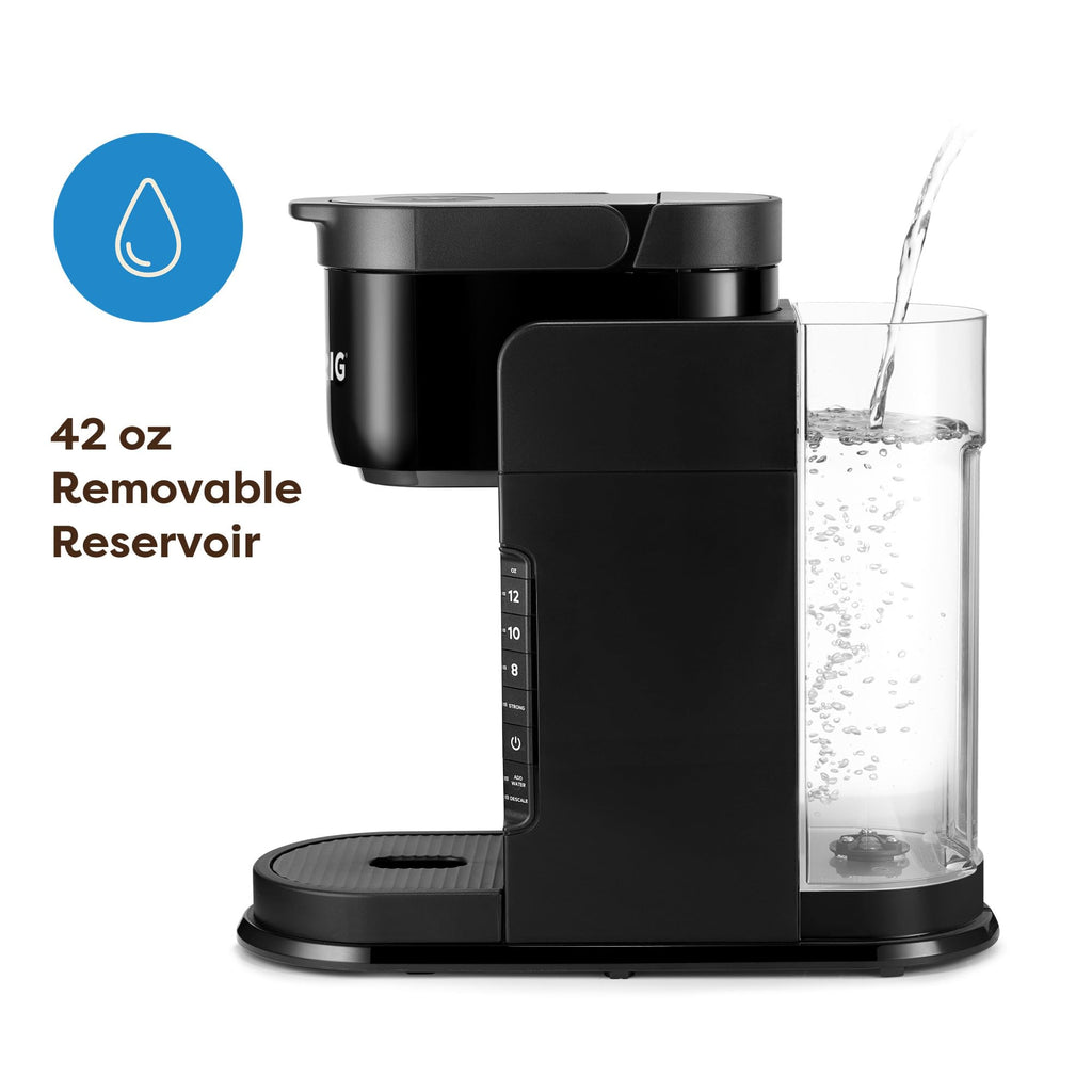 Single Serve K-Cup Pod Coffee Maker, 3 Brew Sizes, Black B866239