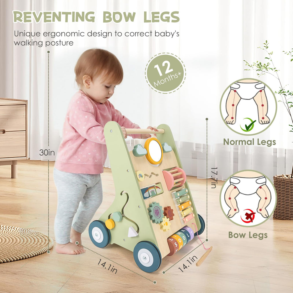 Wooden Baby Push Walker W6125