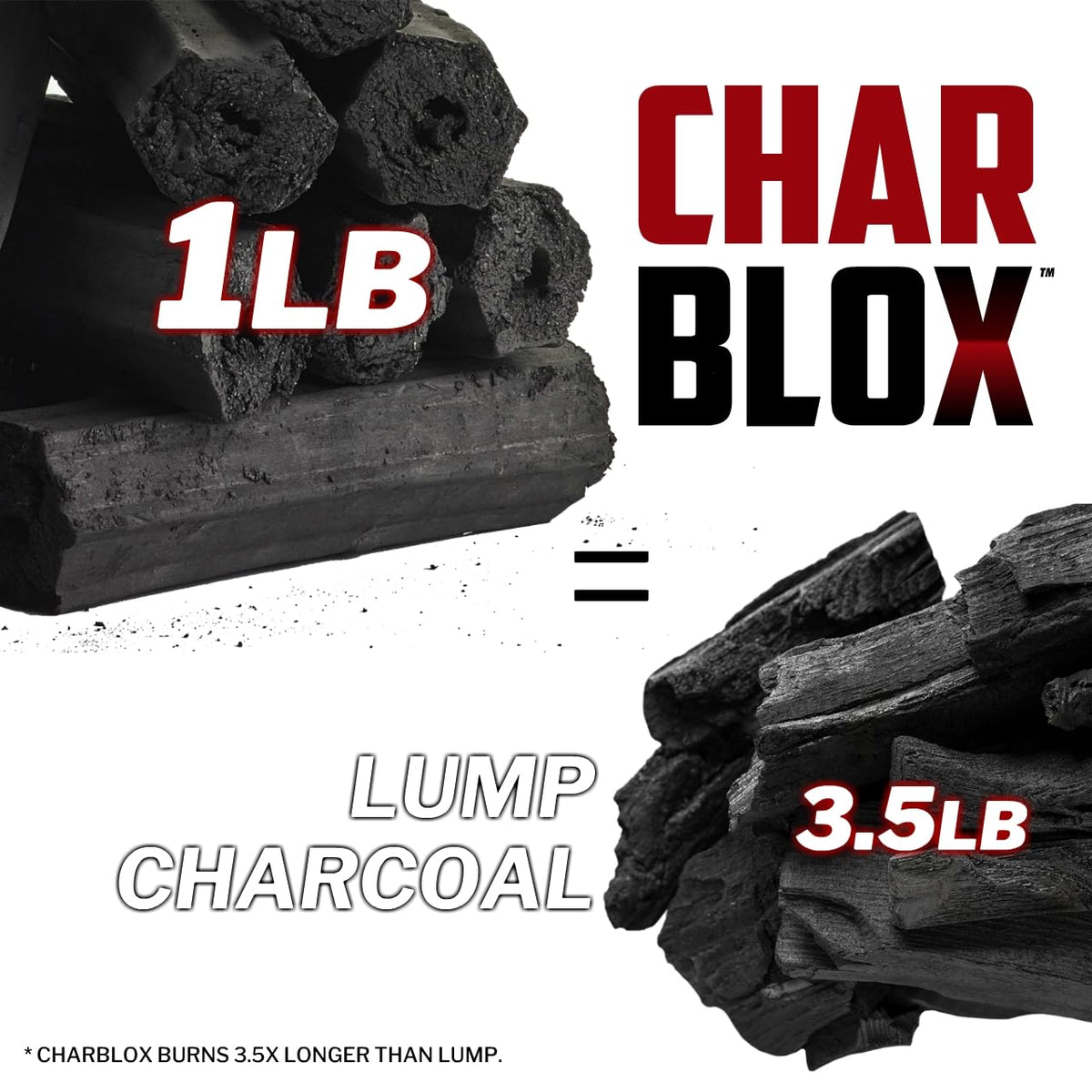 10LB Natural Grilling Charcoal Logs R3109