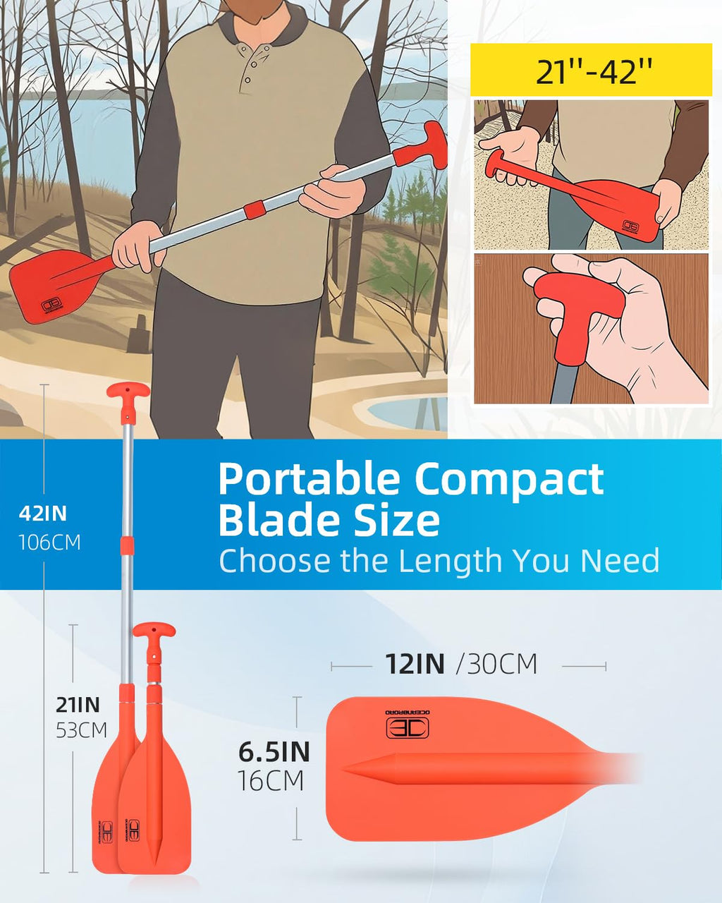 Emergency Paddle 21''-42'' I251618