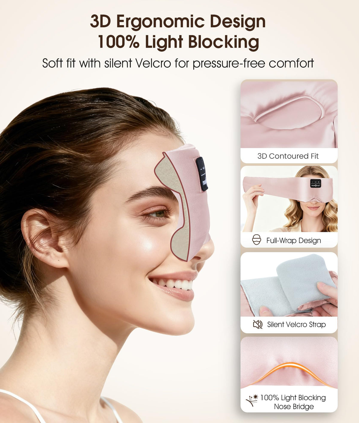 Silk Bluetooth Sleep Mask W198864